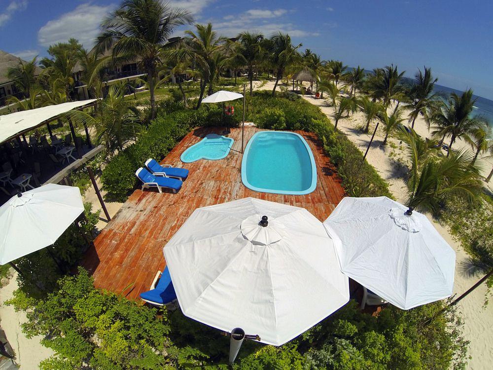 Hotel Cabana Los Lirios Tulum Exteriör bild