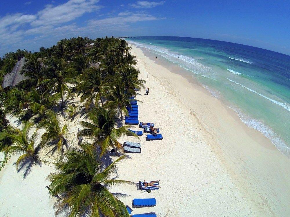 Hotel Cabana Los Lirios Tulum Exteriör bild