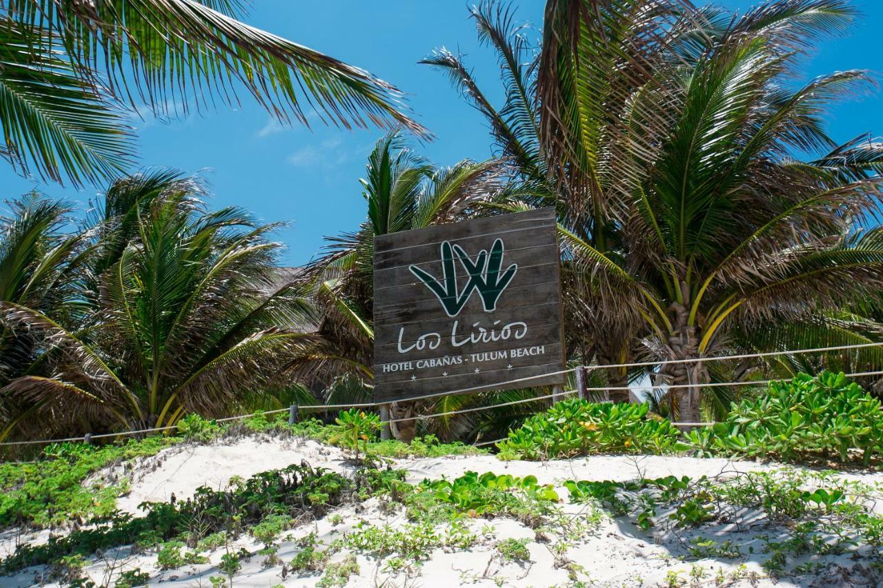 Hotel Cabana Los Lirios Tulum Exteriör bild