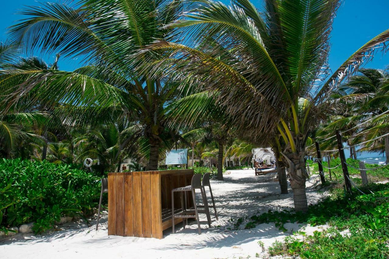 Hotel Cabana Los Lirios Tulum Exteriör bild